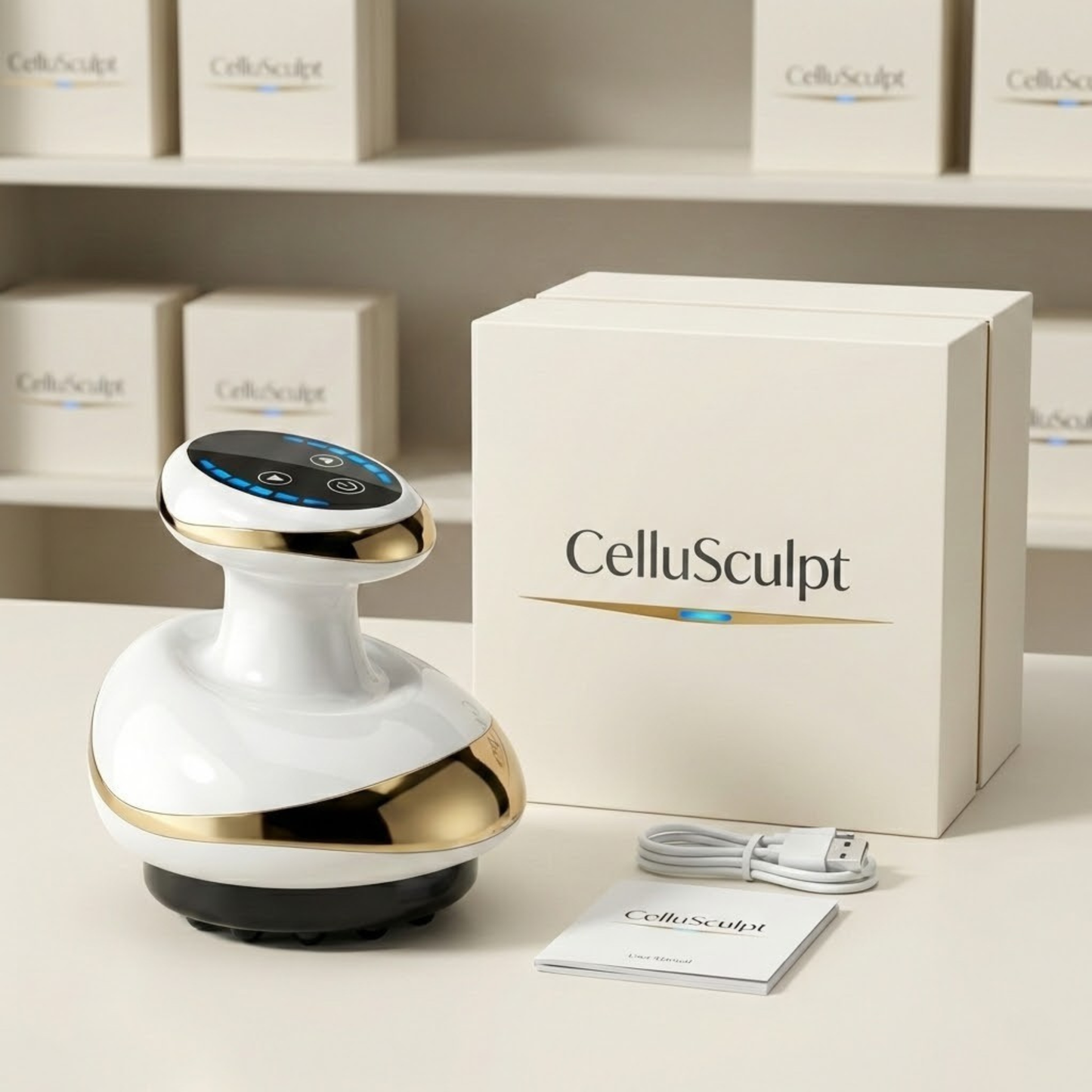 CelluSculpt® – At-Home Body Massage & Cupping Device
