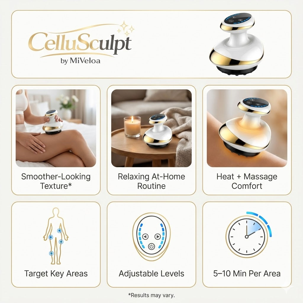 CelluSculpt® – At-Home Body Massage & Cupping Device